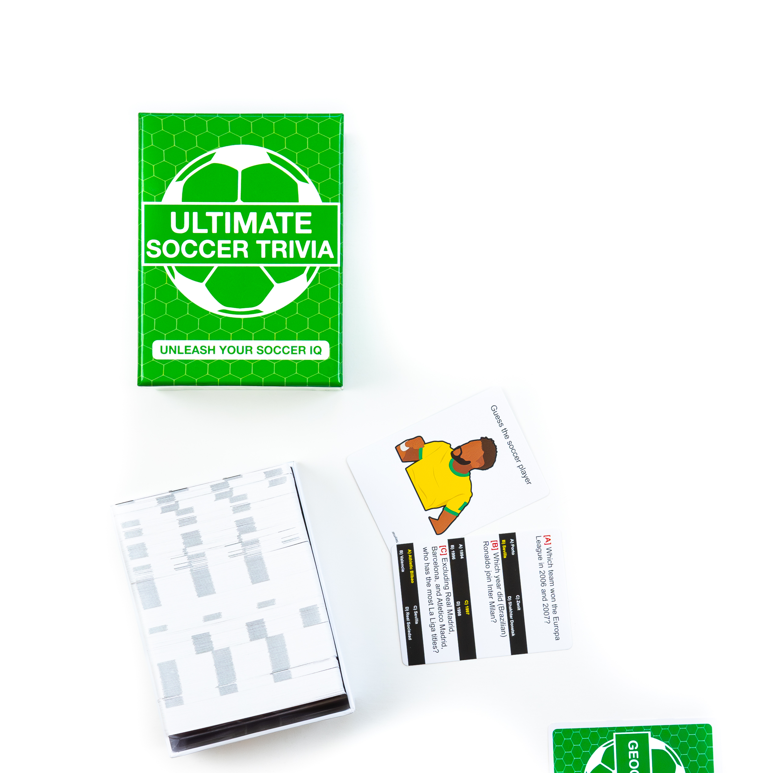 Premium trivia cards